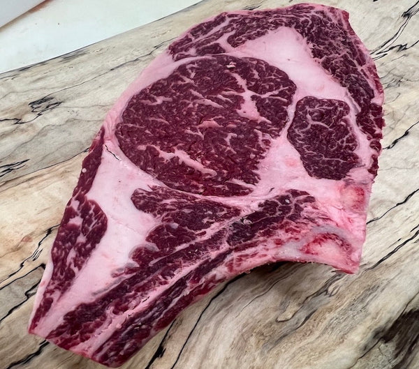 Grass-Fed Wagyu Rib Steak $100/lb